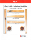 Cardinals Albert Pujols Game Used X Bat Model 24 Pro Maple Player Model Bat PSA