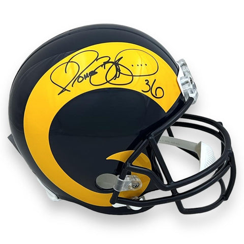 Rams Jerome Bettis Autographed Signed Full Size Rep Helmet - PSA DNA