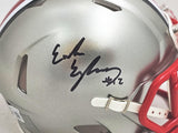 EMEKA EGBUKA AUTOGRAPHED OHIO STATE FLASH MINI HELMET BECKETT 216623