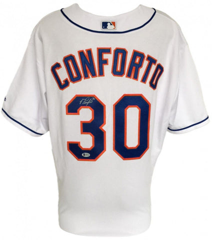 Michael Conforto Signed New York Mets Jersey (Beckett) 2017 All Star Outfielder
