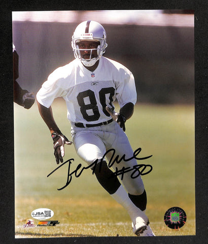 Jerry Rice HOF Signed/Autographed 8x10 Photo Raiders JSA 214205