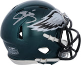Donovan McNabb Philadelphia Eagles Autographed Riddell Speed Mini Helmet