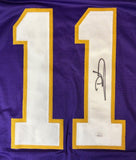 Daunte Culpepper Minnesota Signed Purple Football Jersey 2 JSA ITP