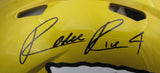 Rashee Rice Signed Chiefs Flash Full Size Authentic Football Helmet BAS 184984