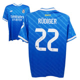 Antonio Rudiger Signed Real Madrid FC Away Soccer Jersey #22 with Beckett COA