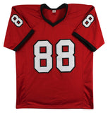 Georgia Jalen Carter Authentic Signed Red Pro Style Jersey JSA Witness