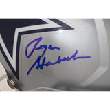 Roger Staubach Autographed Dallas Cowboys F/S 1976 Helmet Beckett 47360