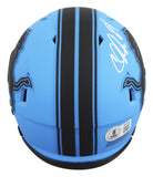 Lions Calvin Johnson Authentic Signed Rave Speed Mini Helmet BAS Witnessed