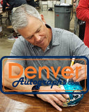 Mark Brunell Signed Jacksonville Jaguars flash Mini Helmet Beckett 40197