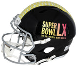 SAM DARNOLD SIGNED SEATTLE SEAHAWKS BLACK SUPER BOWL LX FULL SIZE SPEED HELMET