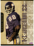 Alan Page Signed Minnesota Vikings Biography Card 1st Defensive MVP BAS 56071