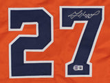 Jose Altuve Signed Houston Astros Custom 2017 AL MVP Jersey (Beckett) 2nd Base
