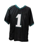 Dom DiSandro Signed/Auto Black Custom Football Jersey Eagles Beckett 192787