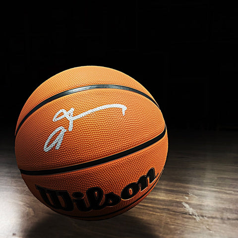 Allen Iverson Philadelphia 76ers Autographed Signed Wilson Basketball JSA COA
