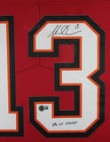 Mike Evans Autographed Tampa Bay Nike Limited Super Bowl Framed Jersey Beckett