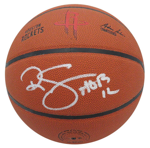 Ralph Sampson Signed Wilson Houston Rockets Logo Basketball w/HOF'12 - (SS COA)