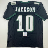 Autographed/Signed DESEAN JACKSON Philadelphia Black Football Jersey PSA/DNA COA