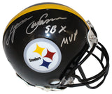 Lynn Swann Autographed Pittsburgh Steelers VSR4 Mini Helmet Beckett 40816
