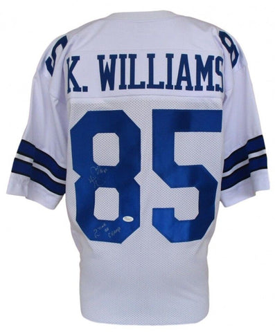Kevin Williams Signed Cowboys Pro-Style Jersey Inscribed "2 Time SB Champ" (JSA)