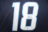 Bryan Little Signed Winnepeg Jets Jersey (Beckett COA) NHL Career 2007-2019