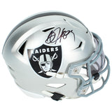 Bo Jackson Autographed Raiders Midi Speedflex Helmet JSA Witnessed