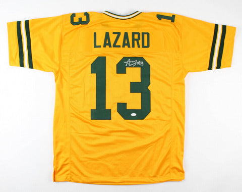 Allen Lazard Signed Green Bay Packers Throwback Jersey (JSA COA) Wide Receiver