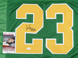 Kyren Williams Signed Notre Dame Fighting Irish Jersey (JSA COA) Rams #1 R.B