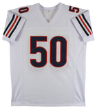 Mike Singletary "HOF 98" Authentic Signed White Pro Style Jersey BAS Witnessed