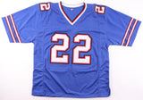 Fred Jackson Signed Bills Jersey (JSA) Buffalo's #3 All Time Leading Rusher