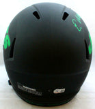 Elijah Moore Signed New York Jets F/S Eclipse Speed Helmet-Beckett W Holo *Green