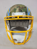 LADD MCCONKEY SIGNED LA CHARGERS F/S CAMO SPEED REPLICA HELMET BECKETT