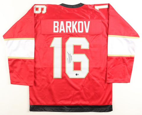 Aleksander Barkov Signed Florida Panthers Jersey (Beckett) 2xStanley Cup Champs