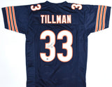 Charles Tillman Autographed Blue Pro Style Jersey - Beckett W Hologram *Black