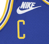 Warriors Stephen Curry Signed Blue Nike Classics Edition Swingman Jersey JSA 1