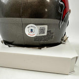 Autographed/Signed Simeon Rice Buccaneers Mini Helmet Beckett BAS COA