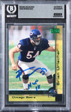 Bears Brian Urlacher "HOF 18" Signed 2000 Skybox #225 RC Card Auto 10! BAS Slab