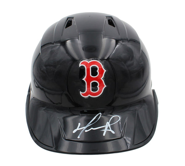 David Ortiz Signed Boston Red Sox Rawlings Mach Pro Batting Helmet