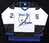 Dave Andreychuk Signed Tampa Bay Lightning Jersey (JSA COA) 2004 Stanley Cup L.W