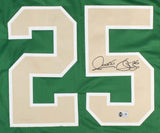 Raghib Rocket Ismail Signed Notre Dame Fighting Irish Green Jersey (Beckett) W.R