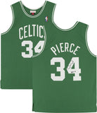 Paul Pierce Celtics Signed 2007-08 Mitchell & Ness Jersey w/HOF 21 Insc