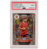 Harvey Elliott Signed 2021-22 Panini Prizm Premier League #87 - PSA 9 Autograph