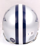 Emmitt Smith Autographed Dallas Cowboys Mini Helmet-Beckett W Hologram *Blue