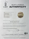Willie Mays San Francisco Giants Signed Official NL Baseball BAS AE65402