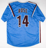 Pete Rose Signed Philadelphia Phillies Jersey (JSA COA) 1980 World Series Champs