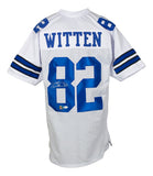 Jason Witten Dallas Signed White Football Jersey BAS
