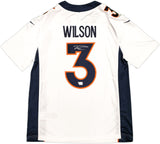 BRONCOS RUSSELL WILSON AUTOGRAPHED WHITE NIKE LIMITED JERSEY L FANATICS 227958