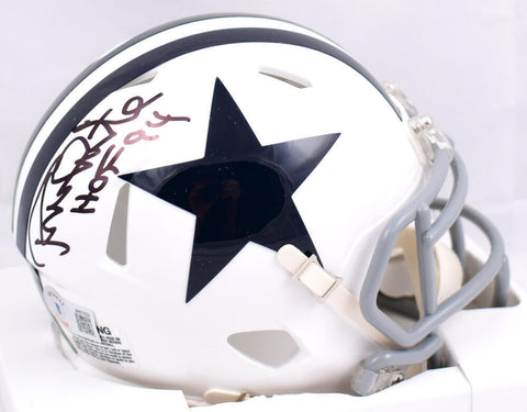 Randy White Signed Dallas Cowboys 60-63 Speed Mini Helmet w/HOF-Beckett W Holo
