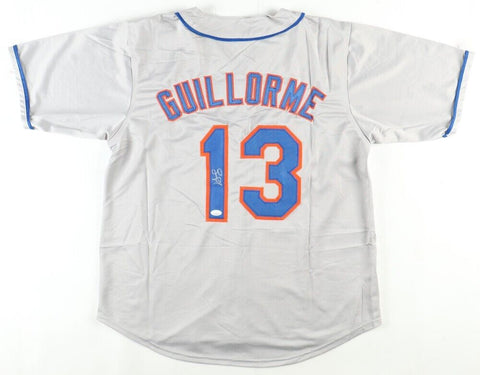 Luis Guillorme Signed Mets Jersey (JSA COA) New York Infielder since 2018