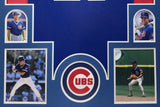 FRAMED CHICAGO CUBS RYNE SANDBERG AUTOGRAPHED JERSEY BECKETT COA