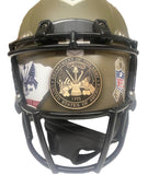 Joe Burrow Autographed Bengals STS - Army Ed. - Speed Authentic Helmet Fanatics